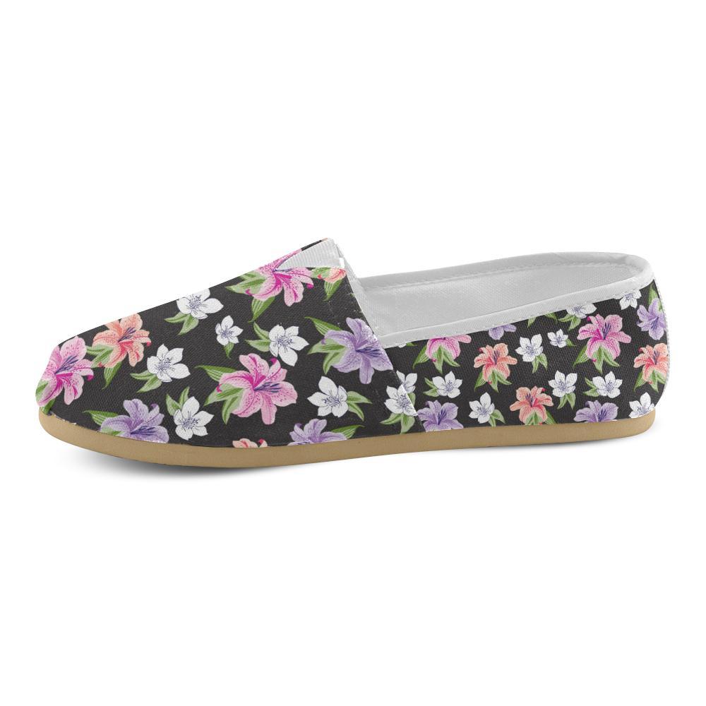 Lily Pattern Print Design LY02 Women Casual Shoes-JorJune.com