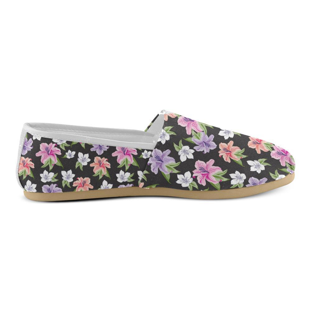 Lily Pattern Print Design LY02 Women Casual Shoes-JorJune.com