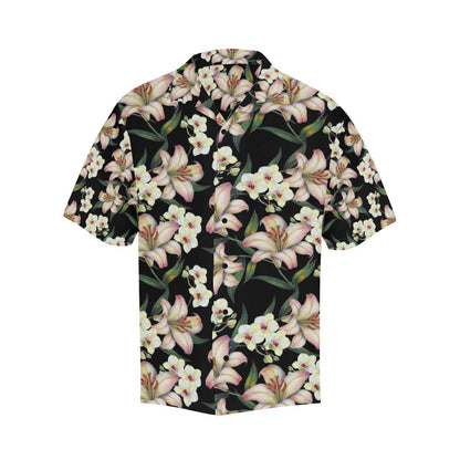 Lily Pattern Print Design LY03 Men Hawaiian Shirt-JorJune