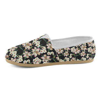 Lily Pattern Print Design LY03 Women Casual Shoes-JorJune.com