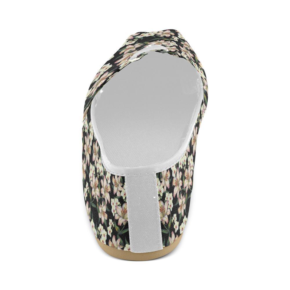 Lily Pattern Print Design LY03 Women Casual Shoes-JorJune.com