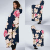 Lily Pattern Print Design LY04 Hooded Blanket-JORJUNE.COM