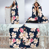 Lily Pattern Print Design LY04 Hooded Blanket-JORJUNE.COM