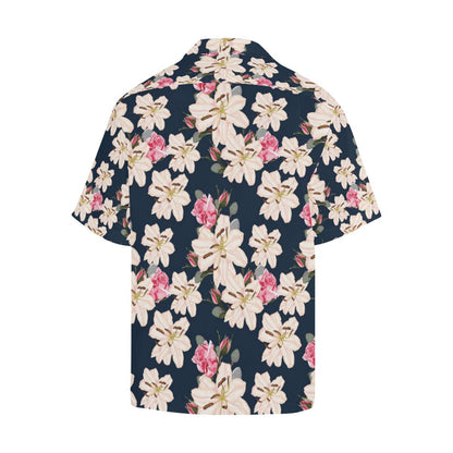 Lily Pattern Print Design LY04 Men Hawaiian Shirt-JorJune