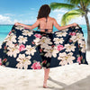 Lily Pattern Print Design LY04 Sarong Pareo Wrap-JORJUNE.COM