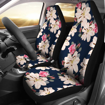 Lily Pattern Print Design LY04 Universal Fit Car Seat Covers-JorJune