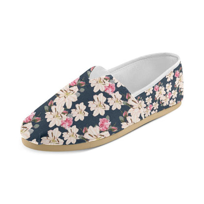 Lily Pattern Print Design LY04 Women Casual Shoes-JorJune.com