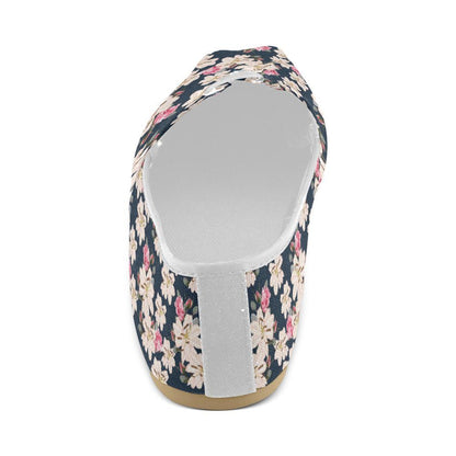 Lily Pattern Print Design LY04 Women Casual Shoes-JorJune.com