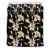 Lily Pattern Print Design LY05 Duvet Cover Bedding Set-JORJUNE.COM