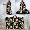 Lily Pattern Print Design LY05 Hooded Blanket-JORJUNE.COM