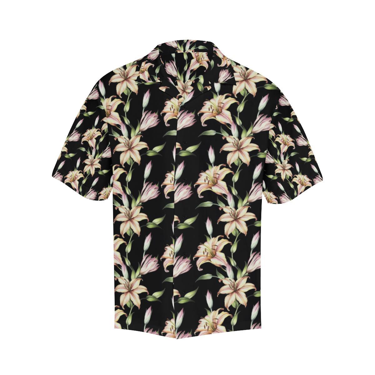 Lily Pattern Print Design LY05 Men Hawaiian Shirt-JorJune