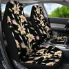 Lily Pattern Print Design LY05 Universal Fit Car Seat Covers-JorJune