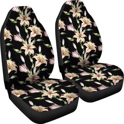 Lily Pattern Print Design LY05 Universal Fit Car Seat Covers-JorJune