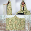 Lily Pattern Print Design LY06 Hooded Blanket-JORJUNE.COM