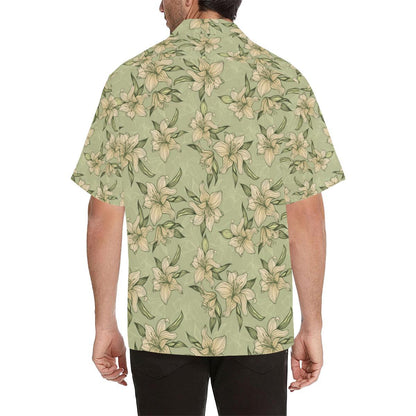 Lily Pattern Print Design LY06 Men Hawaiian Shirt-JorJune