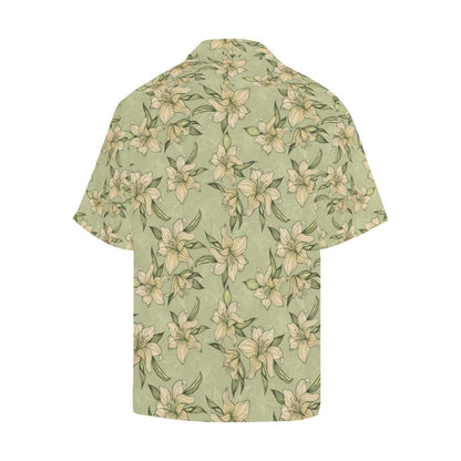 Lily Pattern Print Design LY06 Men Hawaiian Shirt-JorJune