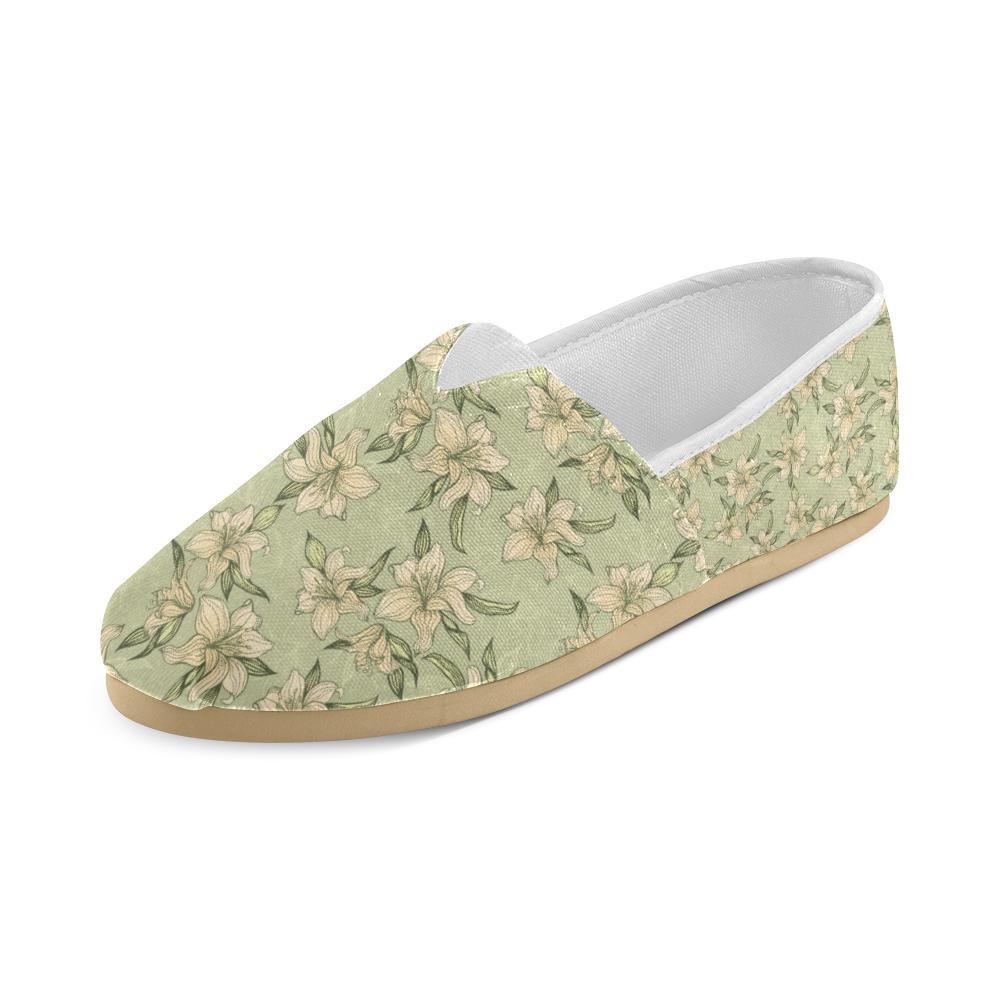 Lily Pattern Print Design LY06 Women Casual Shoes-JorJune.com