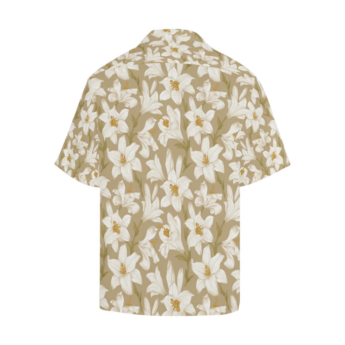 Lily Pattern Print Design LY07 Men Hawaiian Shirt-JorJune