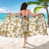 Lily Pattern Print Design LY07 Sarong Pareo Wrap-JORJUNE.COM