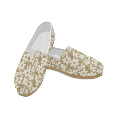 Lily Pattern Print Design LY07 Women Casual Shoes-JorJune.com