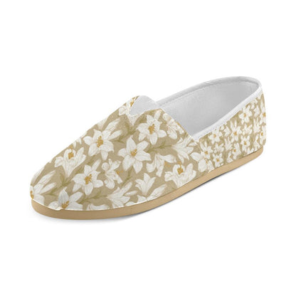 Lily Pattern Print Design LY07 Women Casual Shoes-JorJune.com