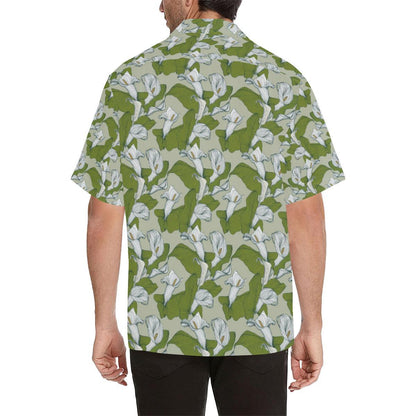 Lily Pattern Print Design LY08 Men Hawaiian Shirt-JorJune