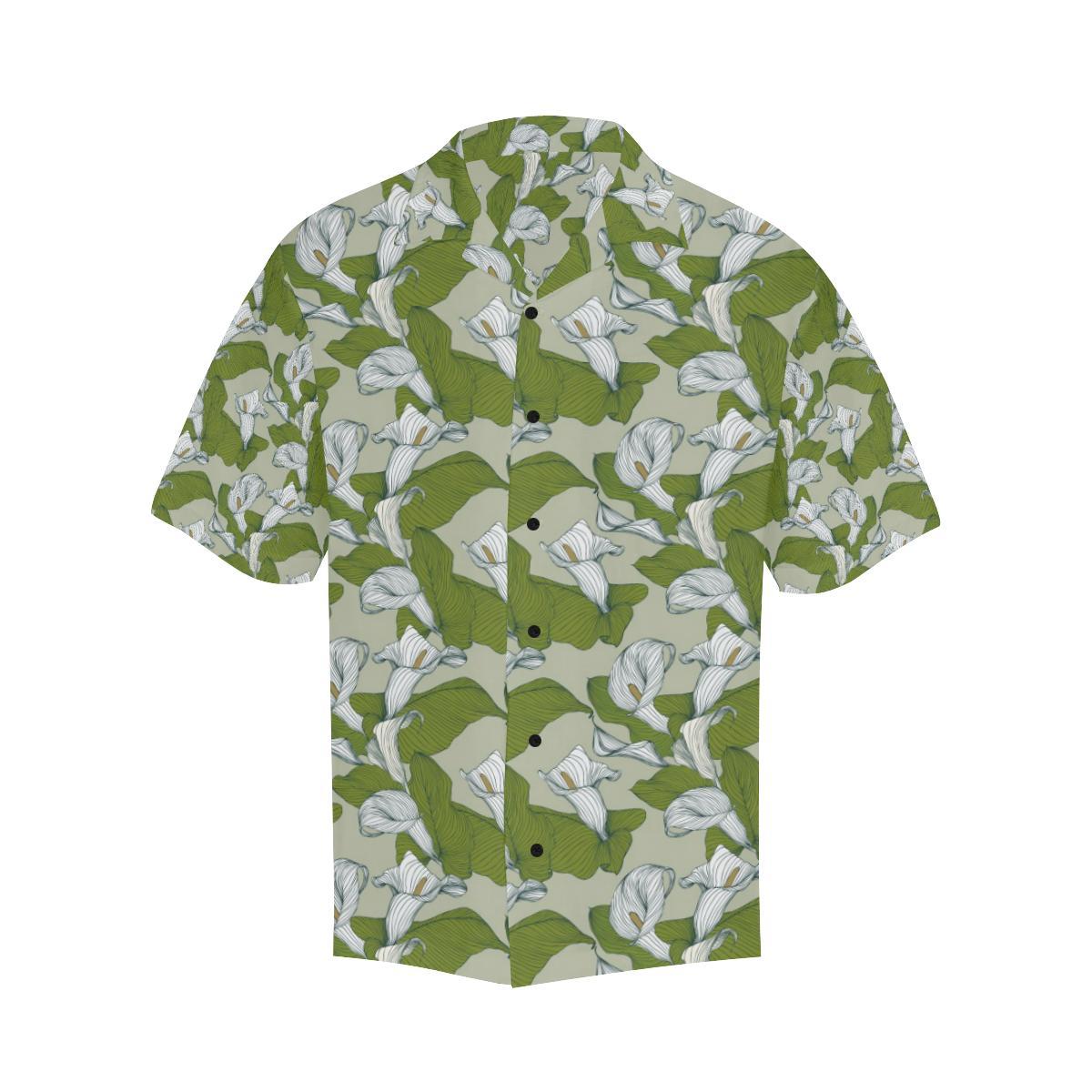 Lily Pattern Print Design LY08 Men Hawaiian Shirt-JorJune
