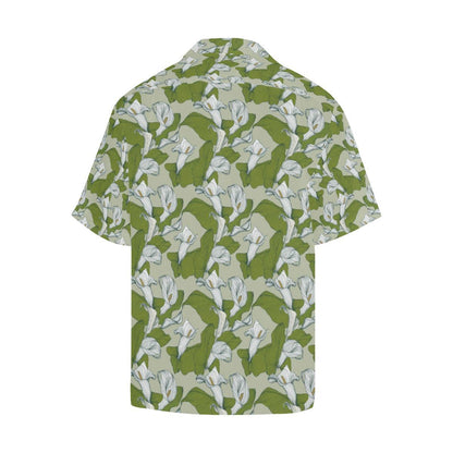 Lily Pattern Print Design LY08 Men Hawaiian Shirt-JorJune
