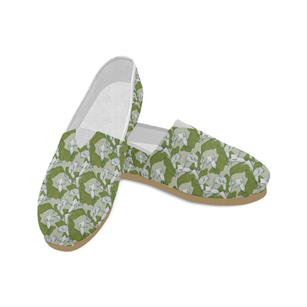 Lily Pattern Print Design LY08 Women Casual Shoes-JorJune.com