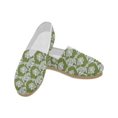 Lily Pattern Print Design LY08 Women Casual Shoes-JorJune.com