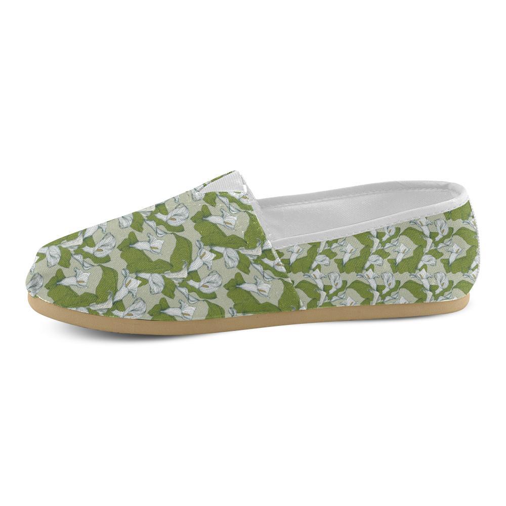 Lily Pattern Print Design LY08 Women Casual Shoes-JorJune.com