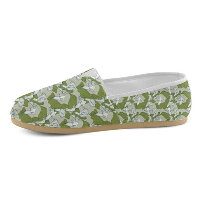 Lily Pattern Print Design LY08 Women Casual Shoes-JorJune.com