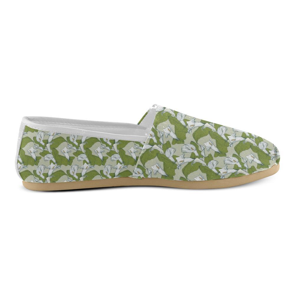 Lily Pattern Print Design LY08 Women Casual Shoes-JorJune.com