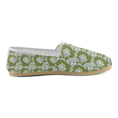 Lily Pattern Print Design LY08 Women Casual Shoes-JorJune.com