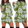 Lily Pattern Print Design LY08 Women Hoodie Dress