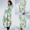 Lily Pattern Print Design LY09 Hooded Blanket-JORJUNE.COM