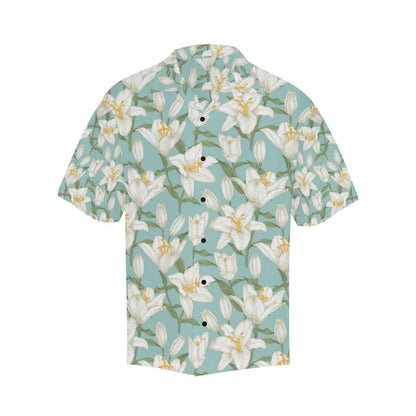 Lily Pattern Print Design LY09 Men Hawaiian Shirt-JorJune