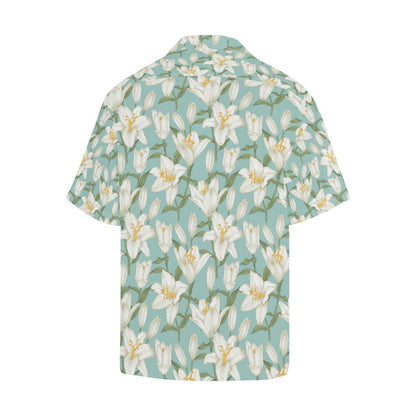 Lily Pattern Print Design LY09 Men Hawaiian Shirt-JorJune