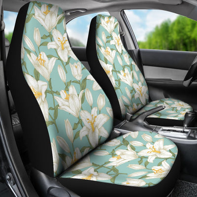 Lily Pattern Print Design LY09 Universal Fit Car Seat Covers-JorJune