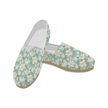 Lily Pattern Print Design LY09 Women Casual Shoes-JorJune.com