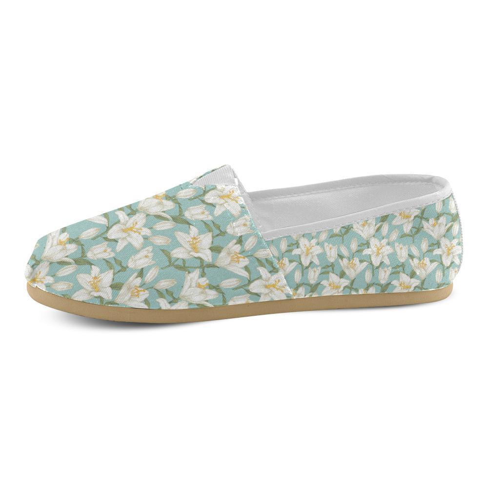 Lily Pattern Print Design LY09 Women Casual Shoes-JorJune.com