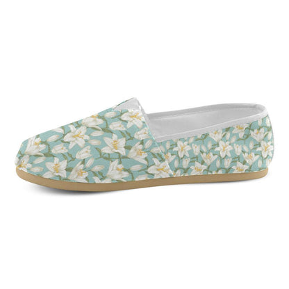 Lily Pattern Print Design LY09 Women Casual Shoes-JorJune.com