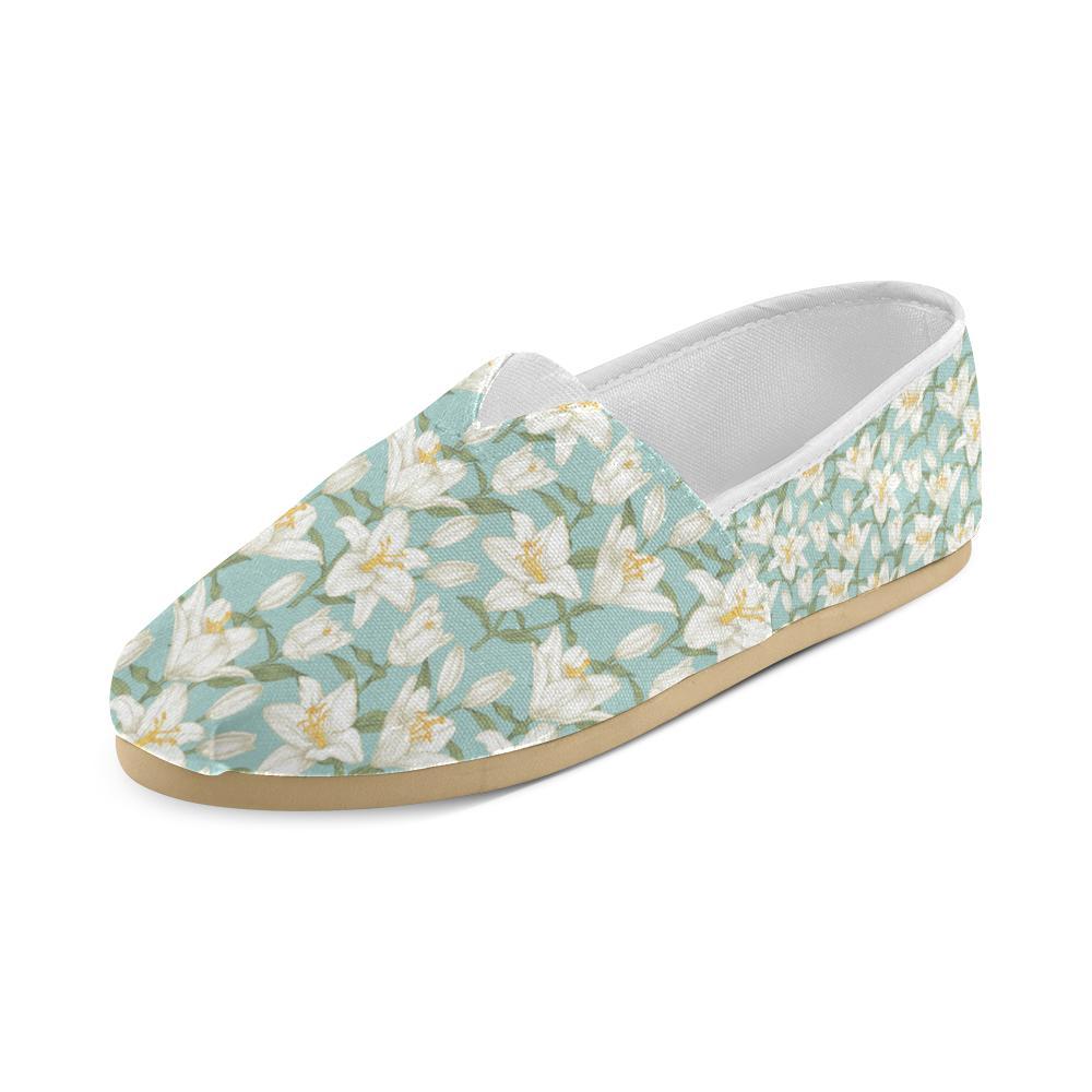 Lily Pattern Print Design LY09 Women Casual Shoes-JorJune.com