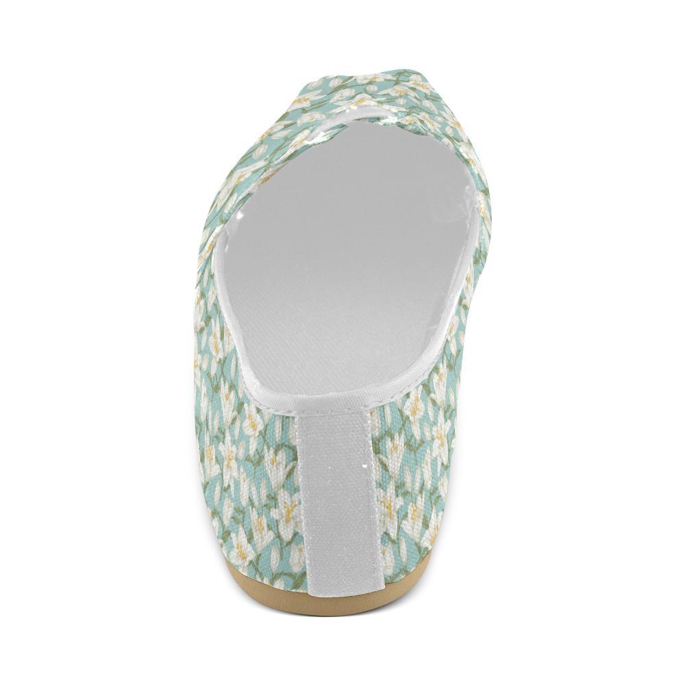Lily Pattern Print Design LY09 Women Casual Shoes-JorJune.com