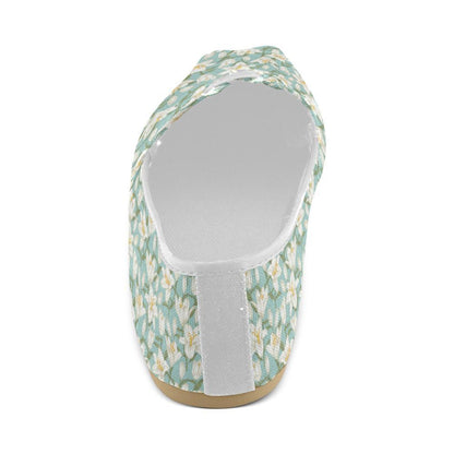 Lily Pattern Print Design LY09 Women Casual Shoes-JorJune.com