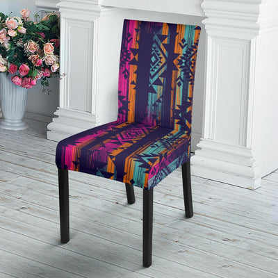 Line Tribal Aztec Dining Chair Slipcover-JORJUNE.COM