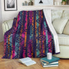 Line Tribal Aztec Fleece Blanket