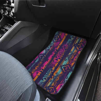 Line Tribal Aztec Front and Back Car Floor Mats