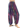 Line Tribal Aztec Harem Pants