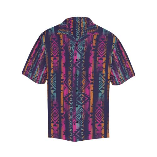 Line Tribal Aztec Men Hawaiian Shirt